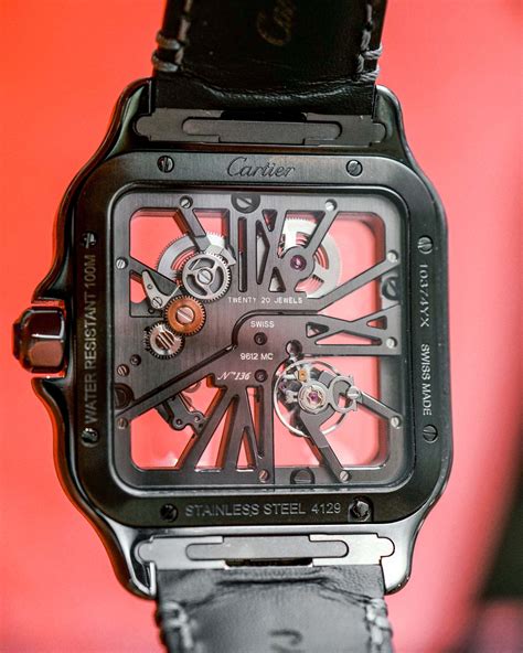 santos de cartier skeleton noctambule